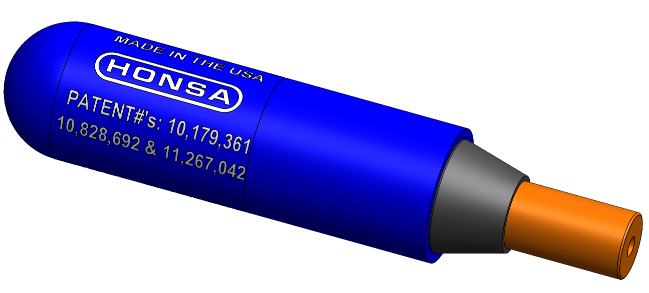 Torpedo Bucking Bar - HVRBA Series - HRVBA- JGBB **Contact sales@honsatools.com for pricing**