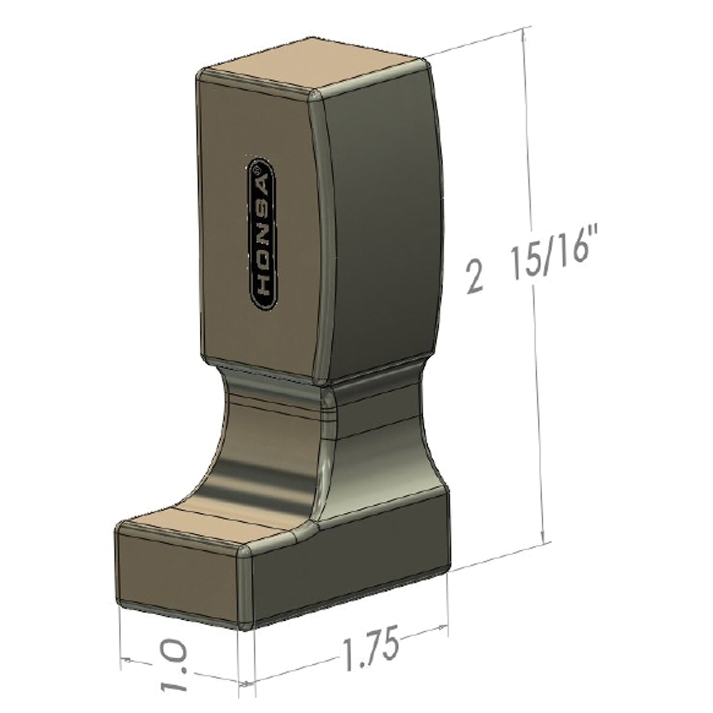 Bucking Bar TBBT616S **Contact sales@honsatools.com for pricing**