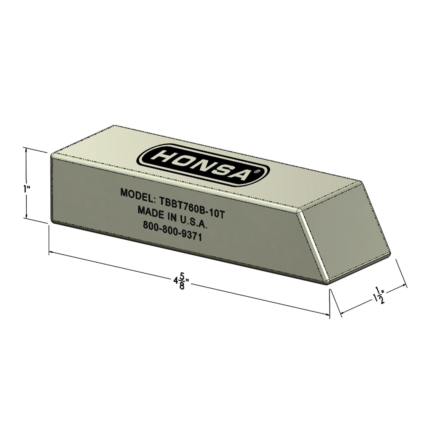 Bucking Bar TBBT760B-10S **Contact sales@honsatools.com for pricing**