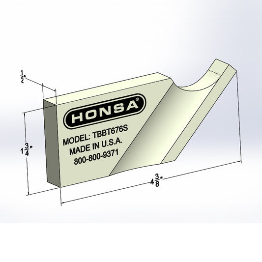 Bucking Bar TBBT676S  **Contact sales@honsatools.com for pricing**