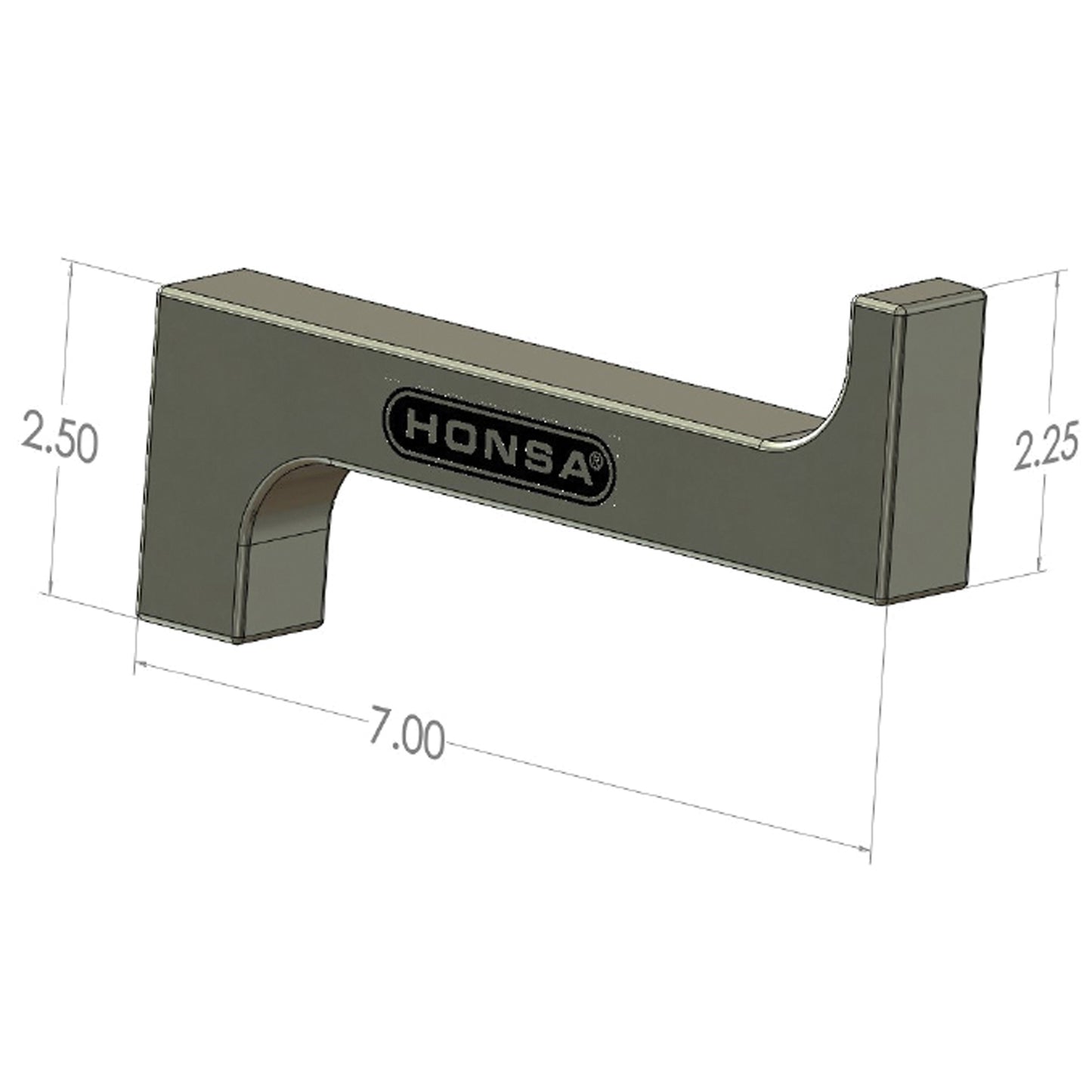 Bucking Bar TBBTJ3S  **Contact sales@honsatools.com for pricing**